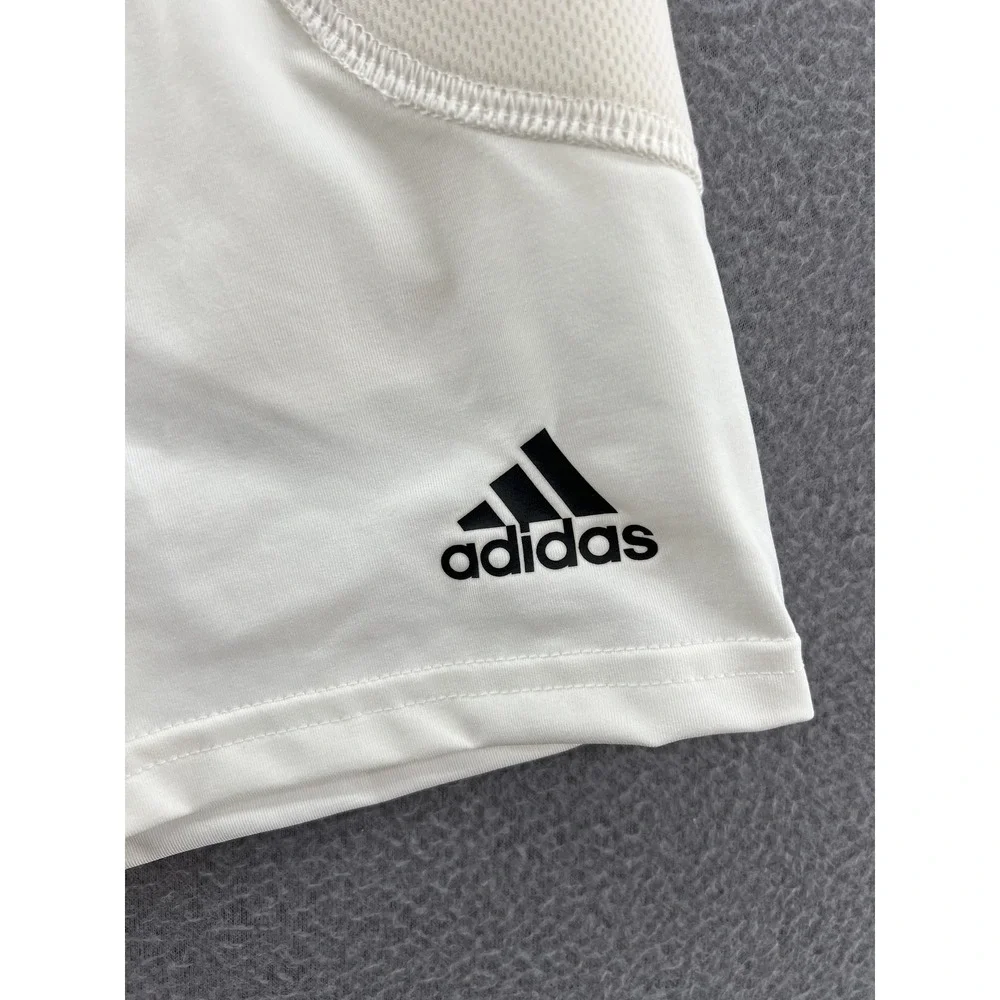 Adidas Padded Compression Shorts Mens Large White Climalite Football Baseball